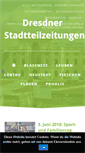 Mobile Screenshot of dresdner-stadtteilzeitungen.de